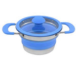 VIA MONDO COLLAPSIBLE COOKING PAN 1L Camping Caravan Motorhome