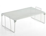 WHITE STACKABLE SHELF