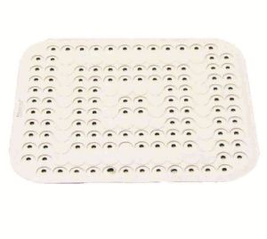 Via Mondo Sink Mat 26 X 31Cm White