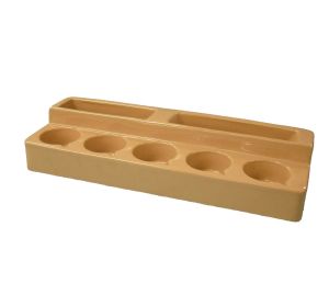 Free Stand Cup Rack Beige