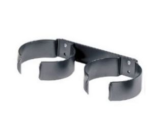 VIA MONDO KITCHEN TWO BOTTLE HOLDER PEWTER