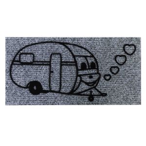 HTD DOORMAT CARAVAN 25X50CM