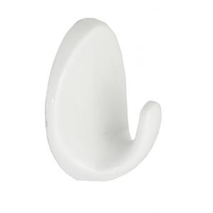 W4 SELF ADHESIVE HOOK WHITE