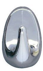 W4 SELF ADHESIVE HOOK CHROME