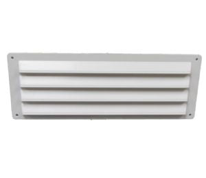 EXTERIOR LOUVRE VENT WHITE 9.5"x3.5"