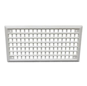 Grille Vent White 6.75"X3.5"