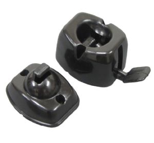 W4 Lever Release Door Retainer Black