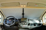 SIKA FRONT CAB BLIND DUCATO V8 WITH SENSOR & MIRROR - OYSTER