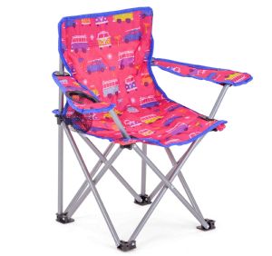 VW KIDS FOLDING CAMPING CHAIR PINK