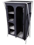 VIA MONDO DOUBLE STORAGE CUPBOARD W/CLOTHES RAIL 90x52x140