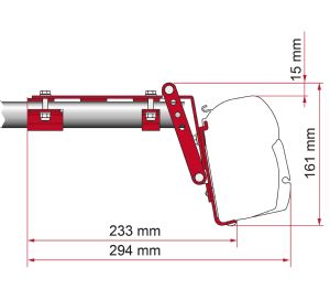 F45 Adapter Roof Rail Kit