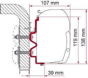 F45 Adapter Kit Hymercamp 450