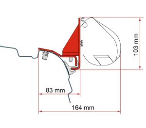 F35 ADAPTER KIT VW T5/T6 MULTIRAIL REIMO