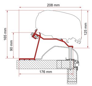 F80/F65 ADAPTER KIT HOBBY CARAVAN >2014