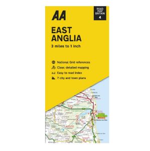 Aa East Anglia Road Map