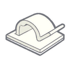 Cable Clips 14Mm (50)