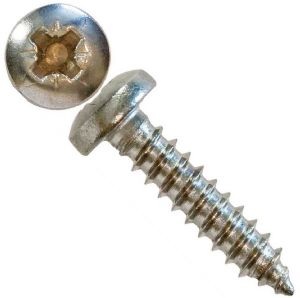PAN HEAD SCREWS POZI No.8x1" 25MM (200 PER PACK)