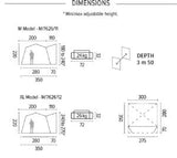 Santa Cruz V.3 Van Awning 180-240 Default Title