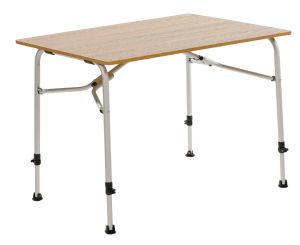 travellife sorrento table honeycomb brown 100 camping camper