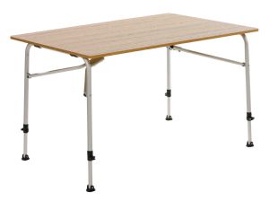travellife sorrento table honeycomb brown 120 camping camper