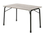 travellife veneto table solid light grey 120 camping camper