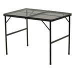 travellife greccio table mesh black 90 camping camper