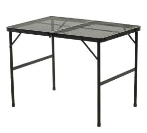 travellife greccio table mesh black 90 camping camper