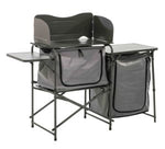 travellife toledo kitchen foldable dark grey storage cupboard camping camper