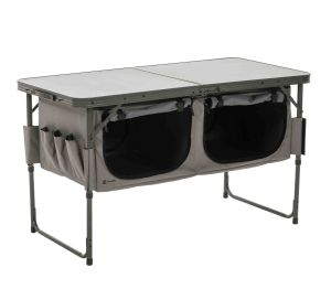 travellife toledo box wide dark grey storage cupboard camping camper