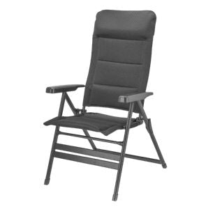 travellife barletta recliner comfort xl grey camping camper