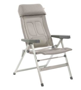 travellife lucca recliner comfort grey camping camper
