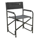 travellife lago directors chair grey camping camper