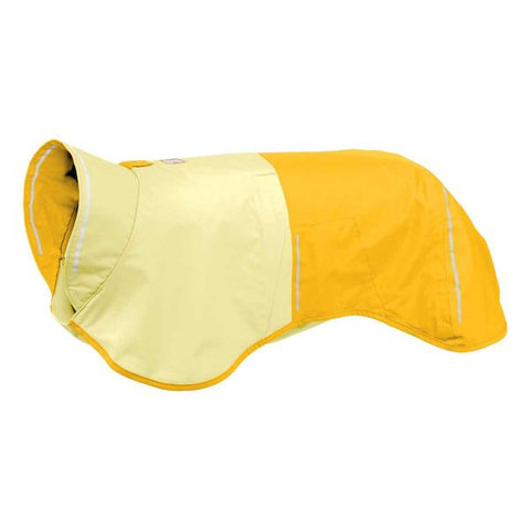 Ruffwear Sun Shower Dog Raincoat in Mineral Yellow Extra (Large)