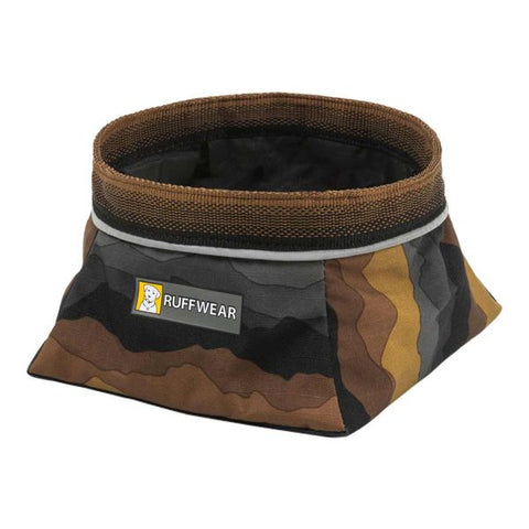 Ruffwear Quencher Dog Bowl with Moonlight Mountains Print (Medium)
