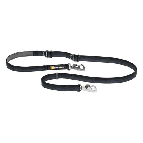 Ruffwear Switchbak Double-Ended Dog Lead in Basalt Grey (One Size)