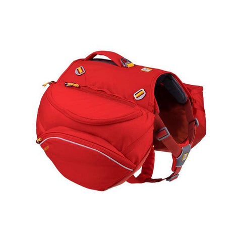 Ruffwear Palisades Dog Backpack in Red Sumac (Medium)