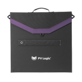 90watt fold up panel includes 10amp in-line pwm