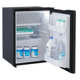 VitriFrigo C39i 39L Black Fridge 12/24v Chrome lock
