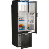 Vitrifrigo Slim150 Fridge Freezer Black 12/24v Remote Compressor