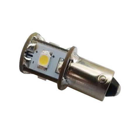 6 LED BA9S Bayonet Tower Bulb Cool White