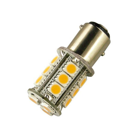 19 LED BA15D Bayonet Tower Bulb Cool White