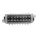 AG Fuse Holder 8 Way Clear Top Blade Type