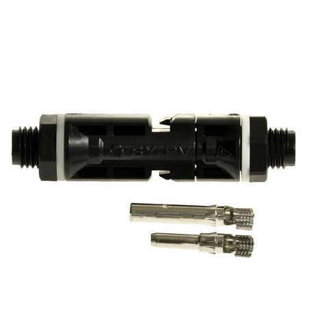 MC4 Bulkhead Connectors M/F Dual Pack