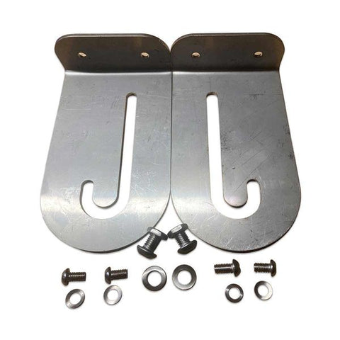 AG Adjustable Solar Panel Brackets (Pair / 152mm x 76mm)