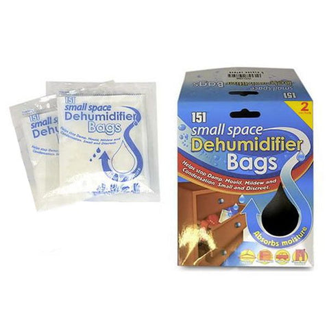 Dehumidifier Bags for Compact Spaces (Pack of 2)