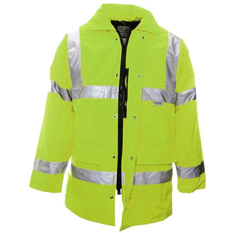 Hi-Vis Coat Warm Quilted Lining 2XL
