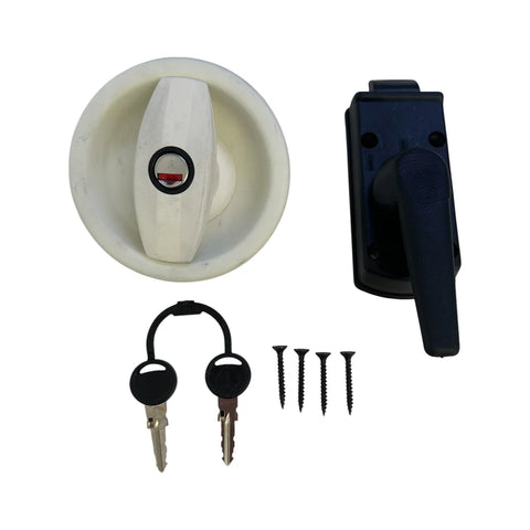 Zadi Door Lock Cream L/H Left hand