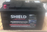 Shield Leisure Batteries (all sizes) (caravan motorhome camper battery)
