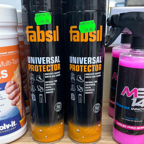 Fabsil water proofing spray