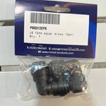 Miriad JG 12mm equal elbow 2pk